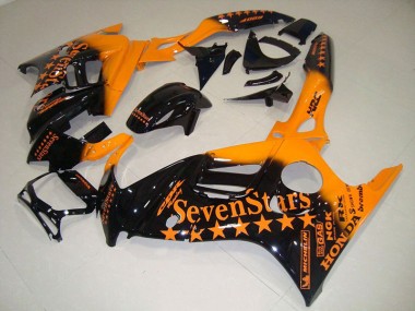 Carénage Moto Honda CBR 600 F3 95-98 - Noir Orange SevenStars