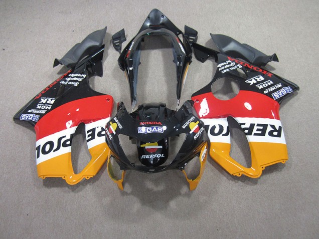 Carénage Moto Honda CBR 600 F4 99-00 - Rouge Noir Repsol Carénage Moto Honda CBR 600 F4 99-00 - Rouge Noir Repsol