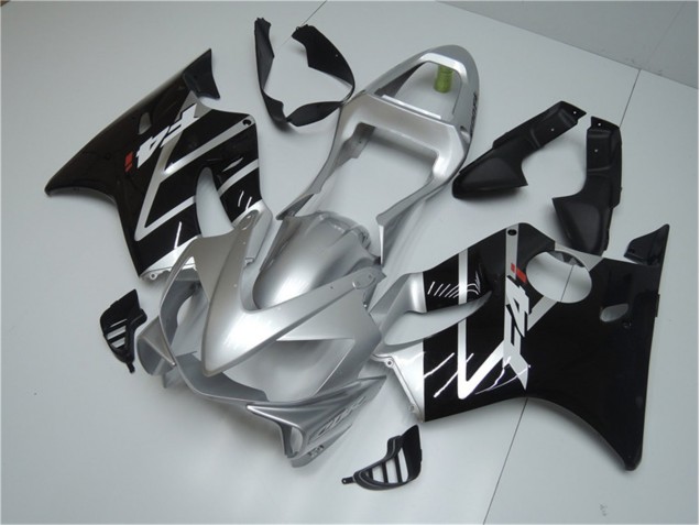 Carénage Moto Honda CBR 600 F4i 01-03 - Argent Noir Carénage Moto Honda CBR 600 F4i 01-03 - Argent Noir