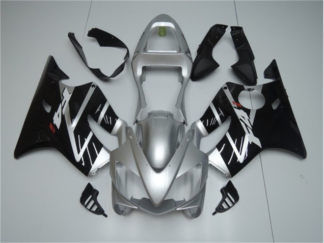 Carénage Moto Honda CBR 600 F4i 01-03 - Argent Noir Carénage Moto Honda CBR 600 F4i 01-03 - Argent Noir