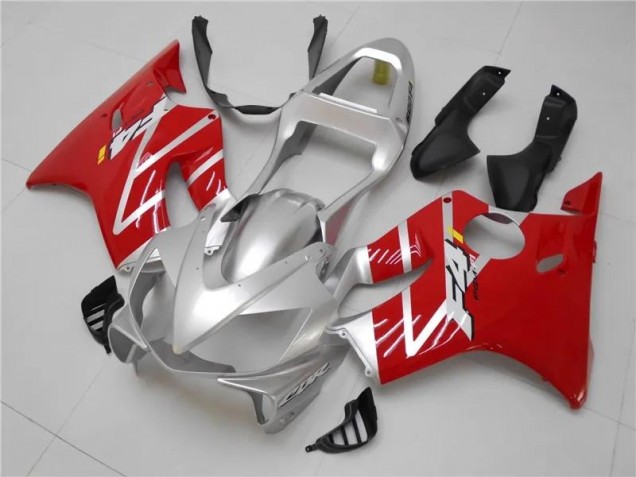 Carénage Moto Honda CBR 600 F4i 01-03 - Argent Rouge Carénage Moto Honda CBR 600 F4i 01-03 - Argent Rouge