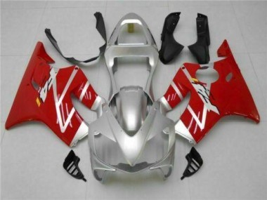 Carénage Moto Honda CBR 600 F4i 01-03 - Argent Rouge