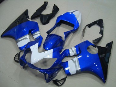 Carénage Moto Honda CBR 600 F4i 01-03 - Blanc Bleu Noir
