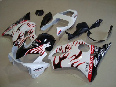 Carénage Moto Honda CBR 600 F4i 01-03 - Blanc Flamme