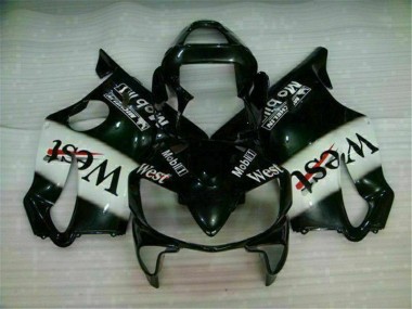 Carénage Moto Honda CBR 600 F4i 01-03 - Blanc Noir West