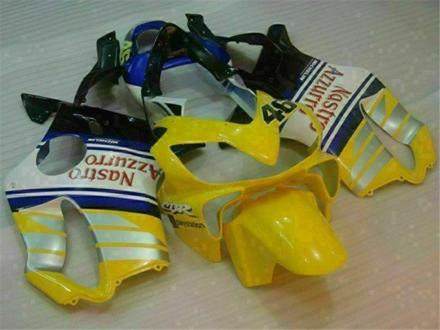 Carénage Moto Honda CBR 600 F4i 01-03 - Jaune Argent Nastro Azzurro Carénage Moto Honda CBR 600 F4i 01-03 - Jaune Argent Nastro Azzurro