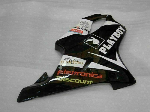 Carénage Moto Honda CBR 600 F4i 01-03 - Jaune Argent Noir Playboy Carénage Moto Honda CBR 600 F4i 01-03 - Jaune Argent Noir Playboy