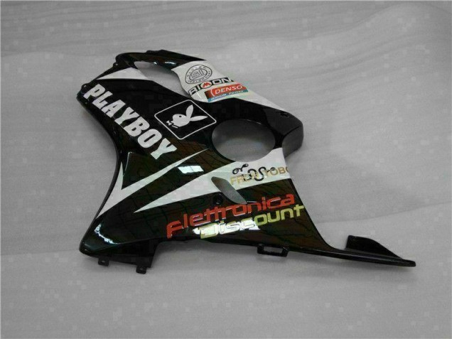Carénage Moto Honda CBR 600 F4i 01-03 - Jaune Argent Noir Playboy Carénage Moto Honda CBR 600 F4i 01-03 - Jaune Argent Noir Playboy