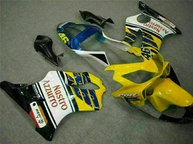 Carénage Moto Honda CBR 600 F4i 01-03 - Jaune Blanc Carénage Moto Honda CBR 600 F4i 01-03 - Jaune Blanc