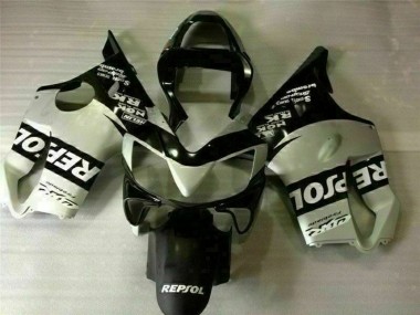 Carénage Moto Honda CBR 600 F4i 01-03 - Noir Argent Repsol