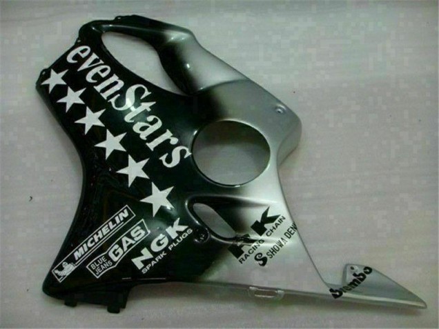 Carénage Moto Honda CBR 600 F4i 01-03 - Noir Argent SevenStarss Carénage Moto Honda CBR 600 F4i 01-03 - Noir Argent SevenStarss