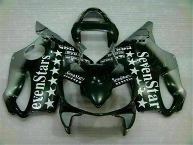 Carénage Moto Honda CBR 600 F4i 01-03 - Noir Argent SevenStarss