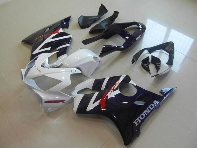 Carénage Moto Honda CBR 600 F4i 01-03 - Noir Blanc F Sport