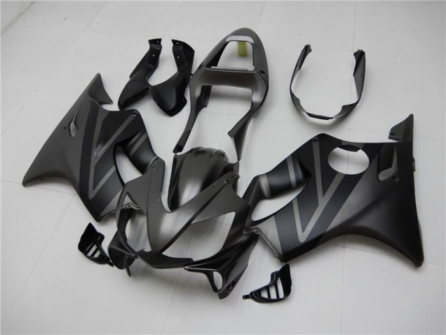 Carénage Moto Honda CBR 600 F4i 01-03 - Noir Mat Gris Carénage Moto Honda CBR 600 F4i 01-03 - Noir Mat Gris