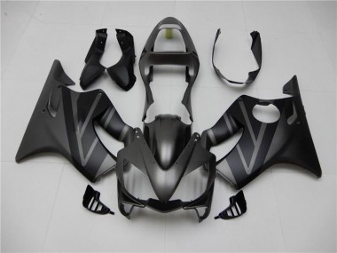 Carénage Moto Honda CBR 600 F4i 01-03 - Noir Mat Gris