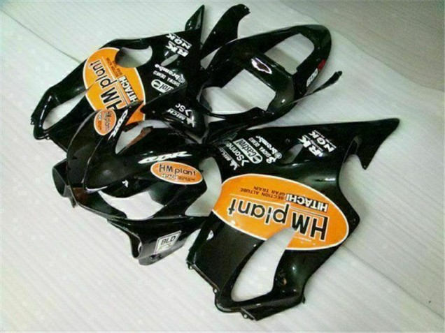 Carénage Moto Honda CBR 600 F4i 01-03 - Orange Noir Carénage Moto Honda CBR 600 F4i 01-03 - Orange Noir