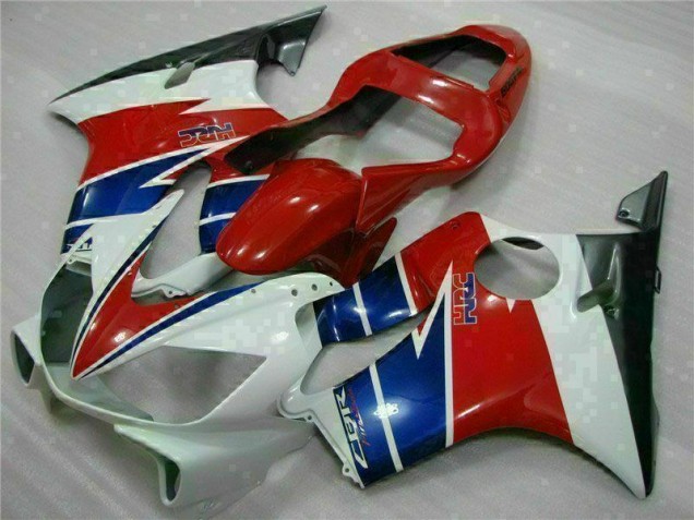 Carénage Moto Honda CBR 600 F4i 01-03 - Rouge Blanc Bleu