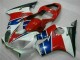 Carénage Moto Honda CBR 600 F4i 01-03 - Rouge Blanc Bleu