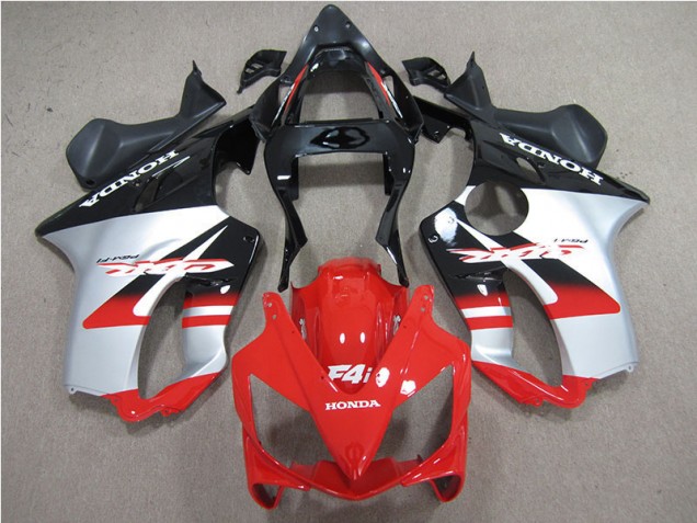 Carénage Moto Honda CBR 600 F4i 01-03 - Rouge Blanc Noir Carénage Moto Honda CBR 600 F4i 01-03 - Rouge Blanc Noir