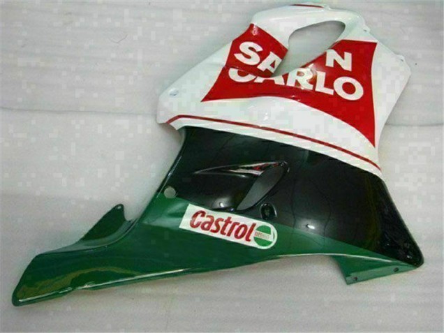 Carénage Moto Honda CBR 600 F4i 01-03 - Rouge Blanc Noir San Carlo