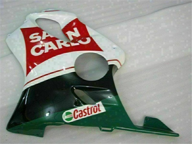 Carénage Moto Honda CBR 600 F4i 01-03 - Rouge Blanc Noir San Carlo