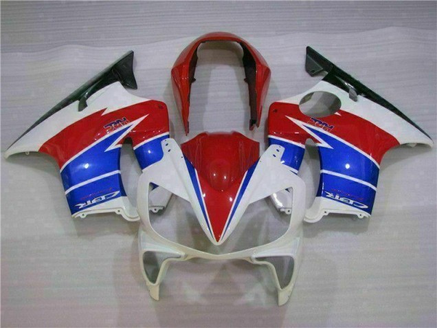 Carénage Moto Honda CBR 600 F4i 04-07 - Blanc Rouge Carénage Moto Honda CBR 600 F4i 04-07 - Blanc Rouge