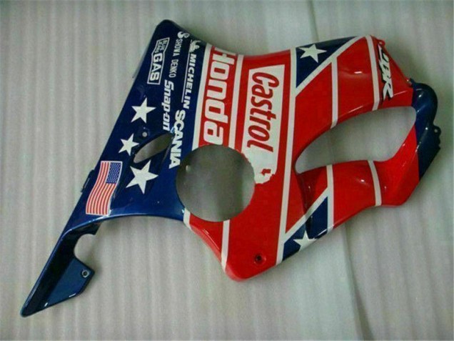 Carénage Moto Honda CBR 600 F4i 04-07 - Bleu Rouge Castrol Cycle World Carénage Moto Honda CBR 600 F4i 04-07 - Bleu Rouge Castrol Cycle World