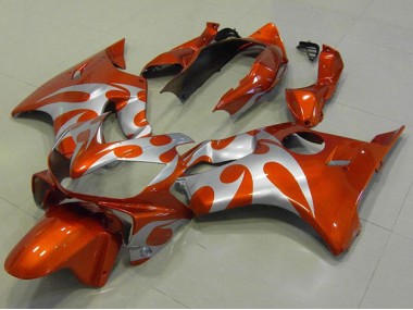 Carénage Moto Honda CBR 600 F4i 04-07 - Orange Argent