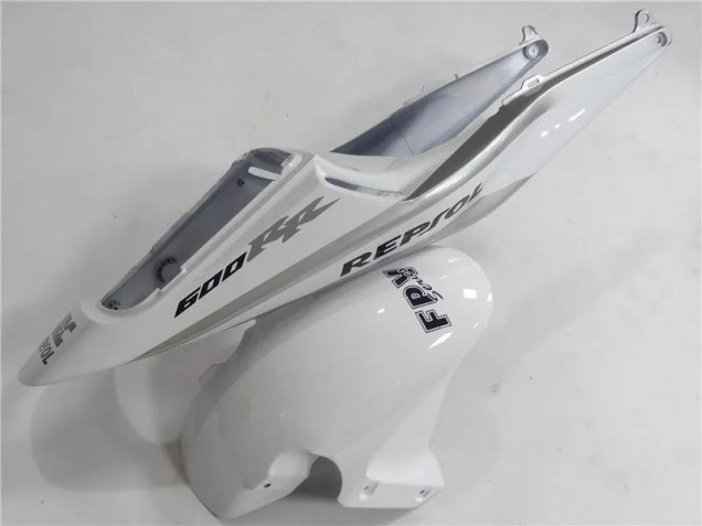 Carénage Moto Honda CBR 600 RR 03-04 - Argent Blanc Noir Repsol Carénage Moto Honda CBR 600 RR 03-04 - Argent Blanc Noir Repsol