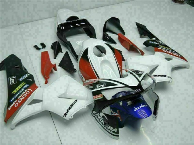 Carénage Moto Honda CBR 600 RR 03-04 - Blanc Bleu