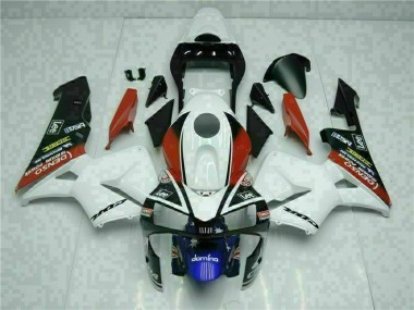 Carénage Moto Honda CBR 600 RR 03-04 - Blanc Bleu