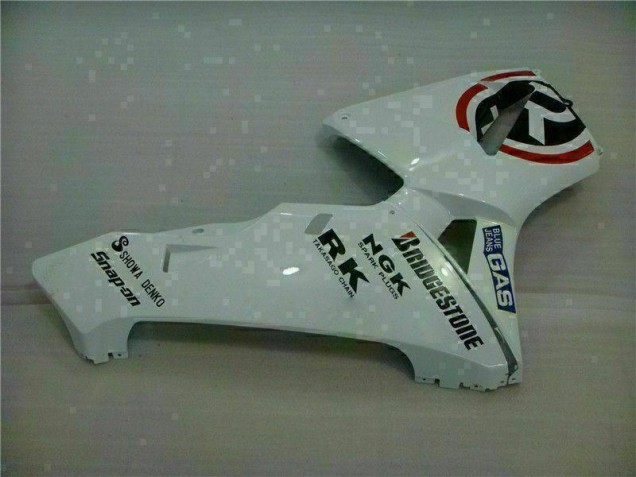Carénage Moto Honda CBR 600 RR 03-04 - Blanc Bleu R 2