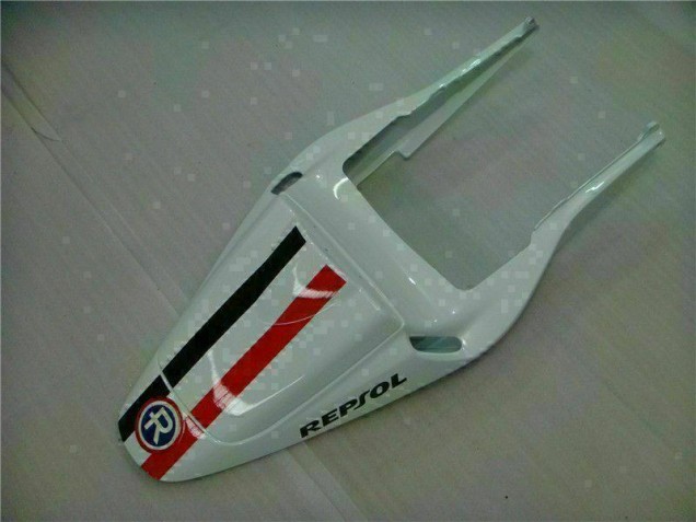 Carénage Moto Honda CBR 600 RR 03-04 - Blanc Bleu R 2
