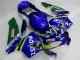 Carénage Moto Honda CBR 600 RR 03-04 - Bleu Vert Movistar Castrol