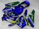 Carénage Moto Honda CBR 600 RR 03-04 - Bleu Vert Movistar Castrol