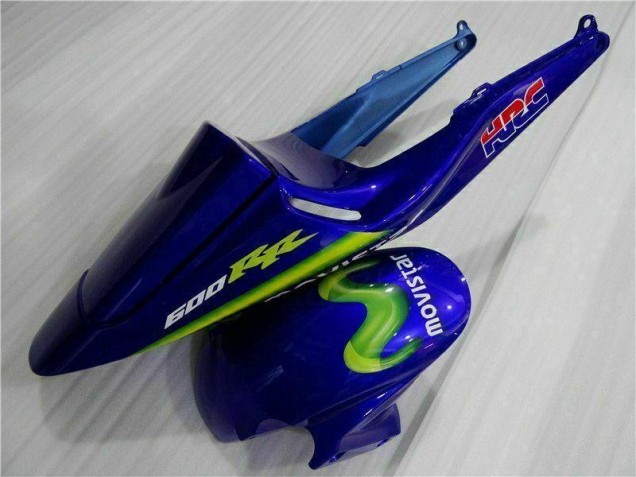 Carénage Moto Honda CBR 600 RR 03-04 - Bleu Vert Movistar Castrol