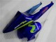 Carénage Moto Honda CBR 600 RR 03-04 - Bleu Vert Movistar Castrol