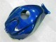 Carénage Moto Honda CBR 600 RR 03-04 - Bleu avec Argent Flamme
