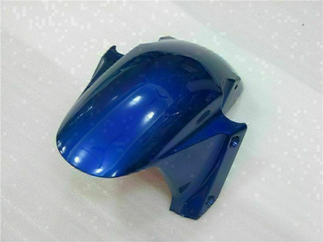 Carénage Moto Honda CBR 600 RR 03-04 - Bleu avec Argent Flamme