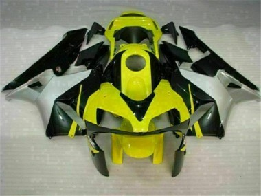 Carénage Moto Honda CBR 600 RR 03-04 - Jaune Noir