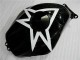 Carénage Moto Honda CBR 600 RR 03-04 - Noir Blanc 11