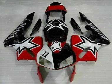Carénage Moto Honda CBR 600 RR 03-04 - Noir Blanc 11