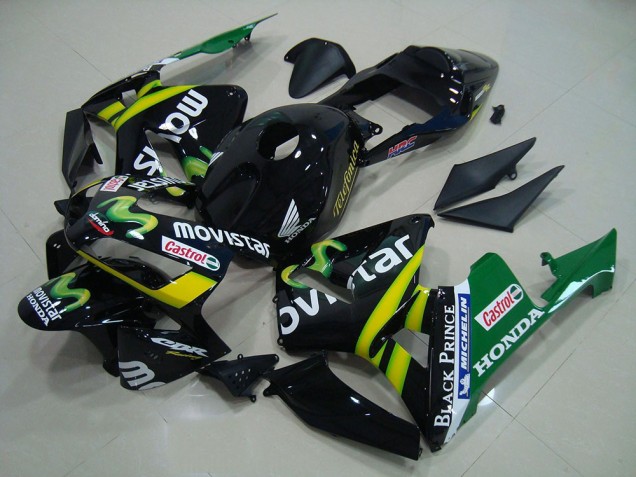 Carénage Moto Honda CBR 600 RR 03-04 - Noir Movistar Carénage Moto Honda CBR 600 RR 03-04 - Noir Movistar