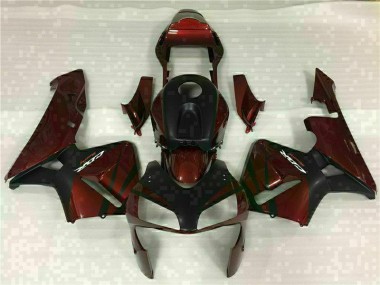 Carénage Moto Honda CBR 600 RR 03-04 - Noir Rouge