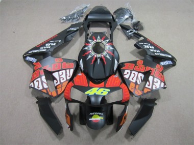 Carénage Moto Honda CBR 600 RR 03-04 - Noir Rouge Repsol 46