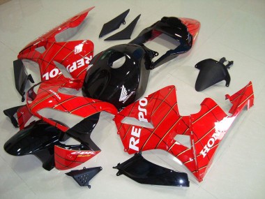 Carénage Moto Honda CBR 600 RR 03-04 - Noir Spider Man Repsol