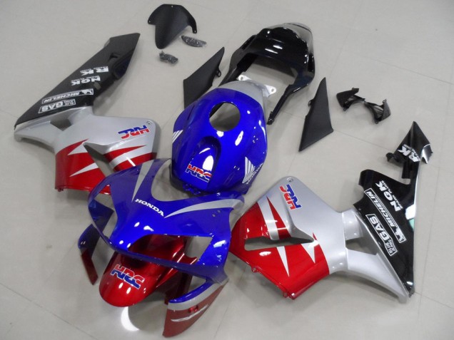 Carénage Moto Honda CBR 600 RR 03-04 - Rouge Argent Bleu Carénage Moto Honda CBR 600 RR 03-04 - Rouge Argent Bleu
