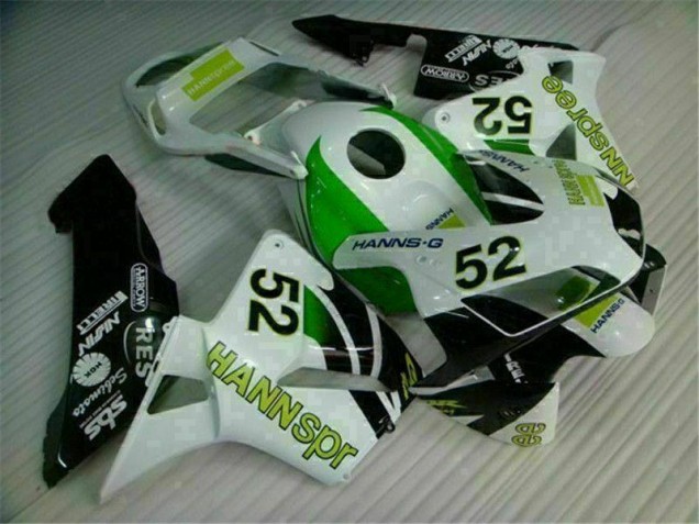 Carénage Moto Honda CBR 600 RR 03-04 - Vert Blanc Noir Carénage Moto Honda CBR 600 RR 03-04 - Vert Blanc Noir