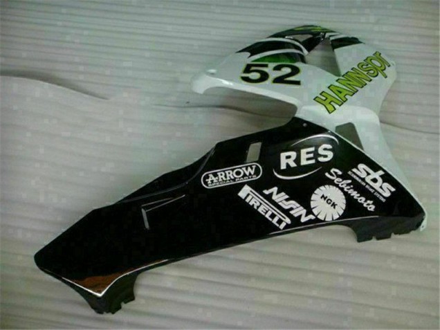 Carénage Moto Honda CBR 600 RR 03-04 - Vert Blanc Noir Carénage Moto Honda CBR 600 RR 03-04 - Vert Blanc Noir