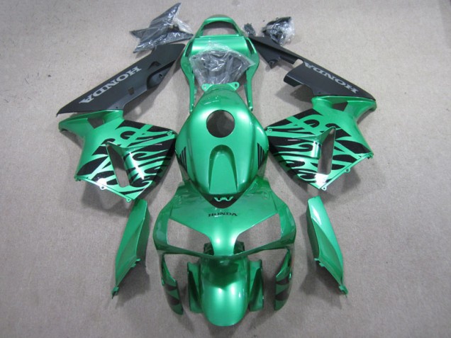 Carénage Moto Honda CBR 600 RR 03-04 - Vert Noir Carénage Moto Honda CBR 600 RR 03-04 - Vert Noir